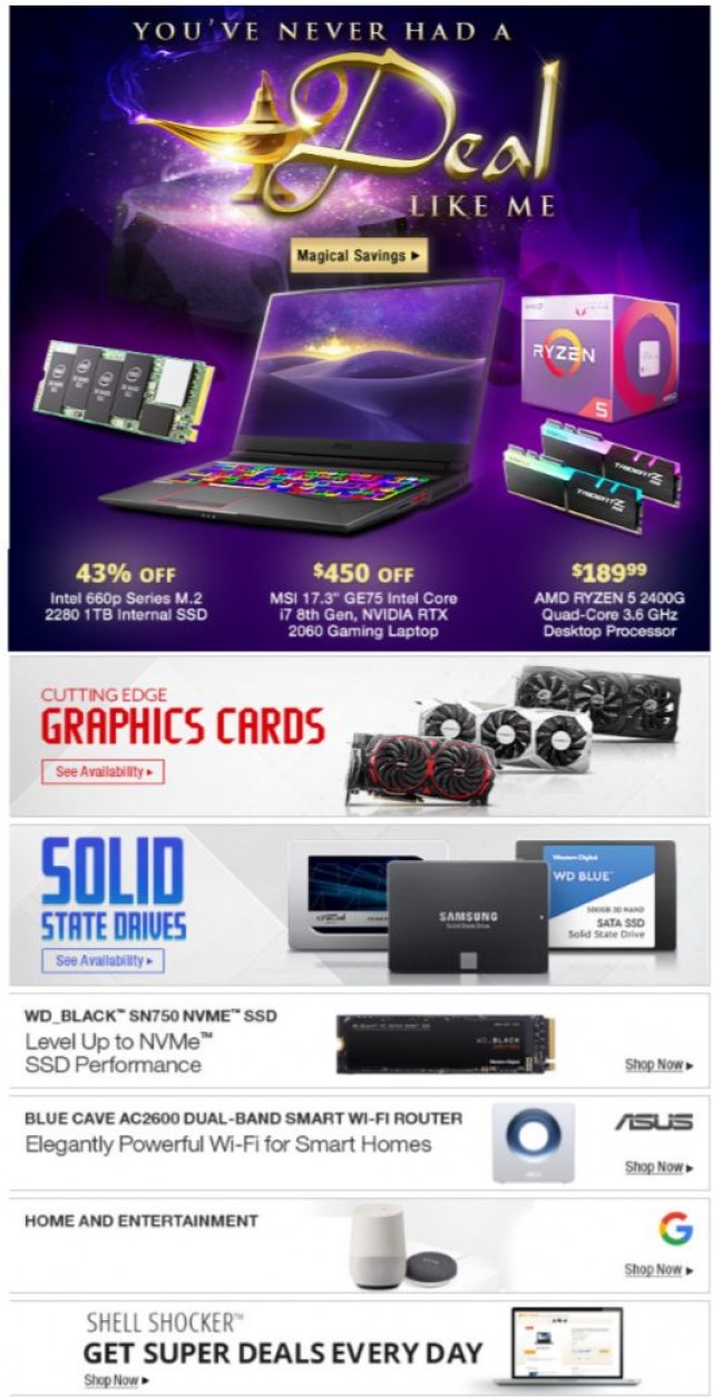 Coupon for: Newegg - $450 OFF 17.3