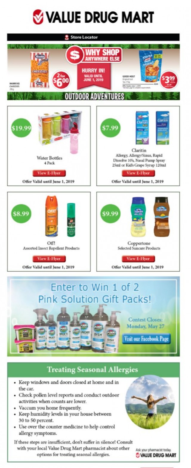 Coupon for: Value Drug Mart - Enter Our Facebook Contest!