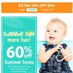 Coupon for: carter's - Oh, baby! Get set for summer!