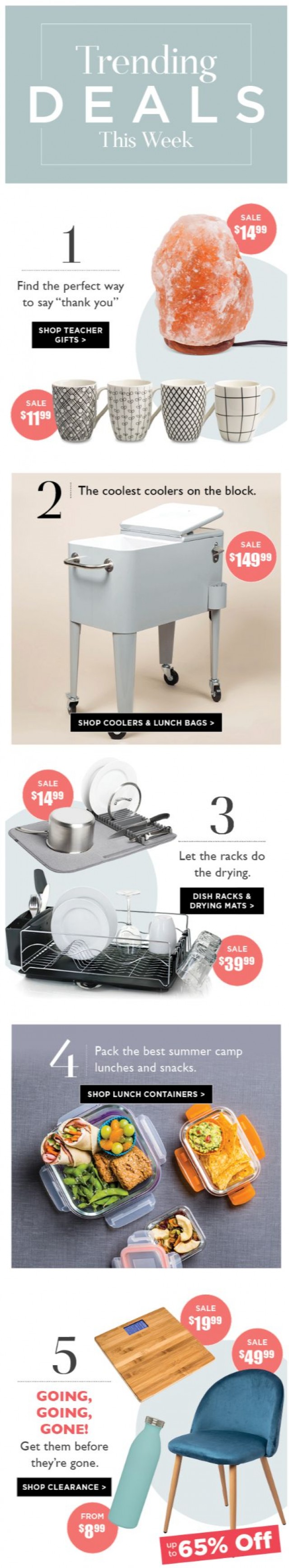 Coupon for: Kitchen stuff - This Week's Top 6