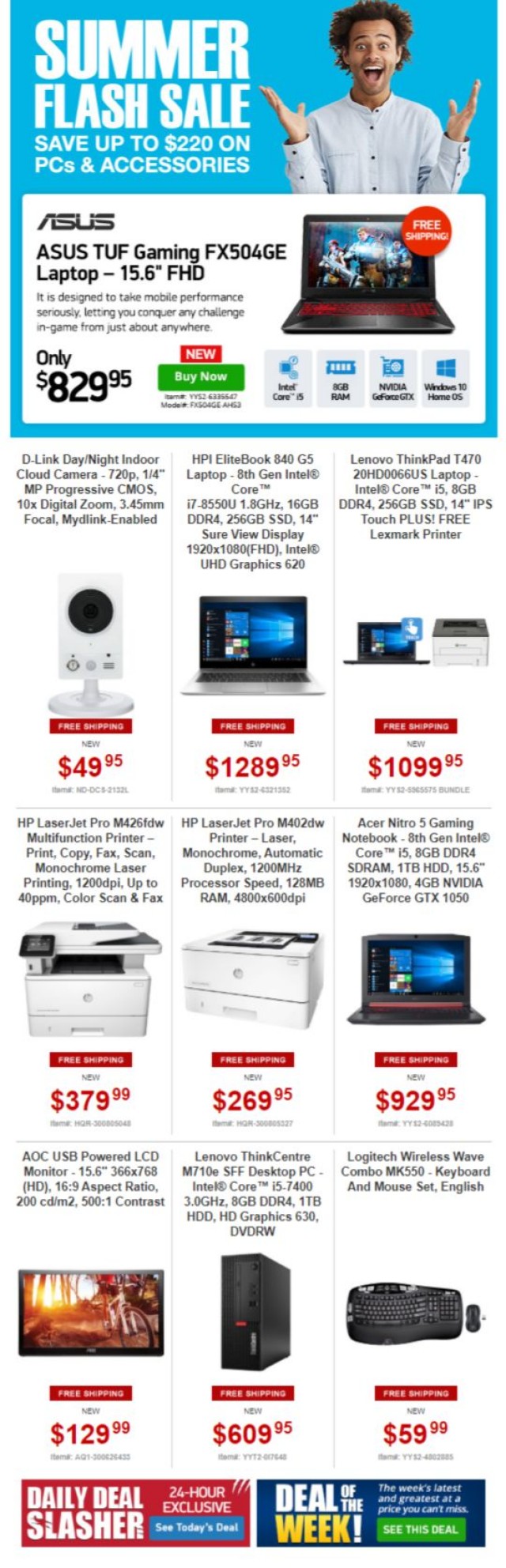 Coupon for: TigerDirect.ca - Summer Tech Sale