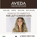 Coupon for: Aveda - Lazy summer hair | Free full-size 