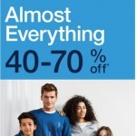 Coupon for: GAP - 40 - 70% Off Almost EVERYTHING.