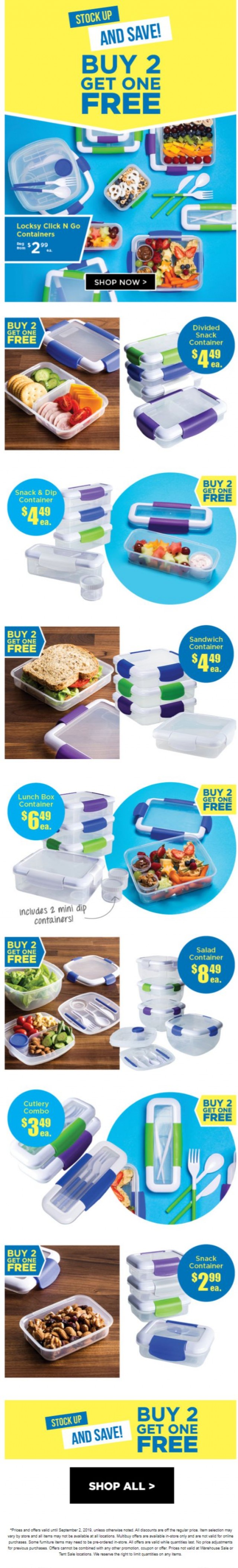 Coupon for: Kitchen Stuff Plus - Stock Up & Save on Lunch Containers