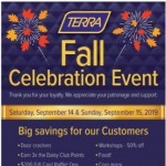 Coupon for: TERRA Greenhouses - Fall Celebration Event is Almost Here!