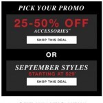 Coupon for: GUESS Factory Men - Extra Discounts & Two More Sale Offers