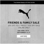 Coupon for: Puma - Hey Fam, Here's 40% Off