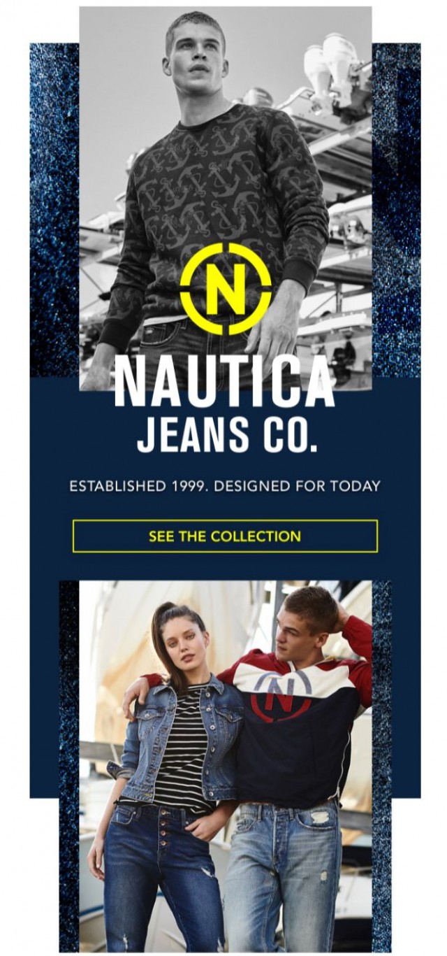 Coupon for: Nautica - Introducing the New Nautica Jeans Co.