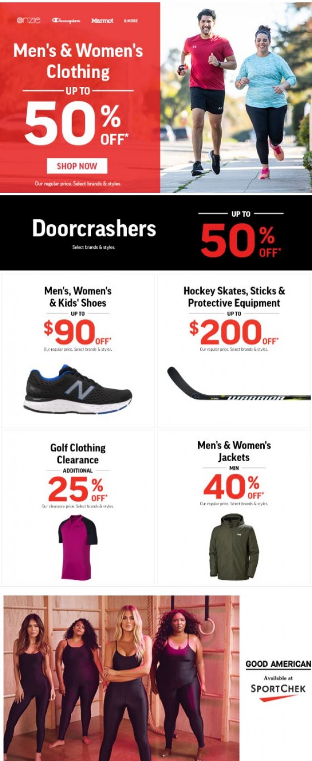 Coupon for: Sport Chek - Move Into Fall 