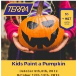 Coupon for: TERRA Greenhouses - Paint A Pumpkin - This Weekend - Spend $5 Get $5!