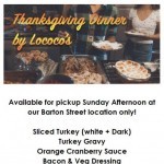 Coupon for: Thanksgiving Dinner by Lococo's