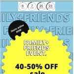 Coupon for: Bench - SALE | 40-50% OFF | Family + Friends Event