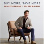 Coupon for: Haggar - Buy More, Save More! Get 30% Off Sitewide