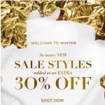 Coupon for: BCBGMAXAZRIA - Welcome to Winter! 