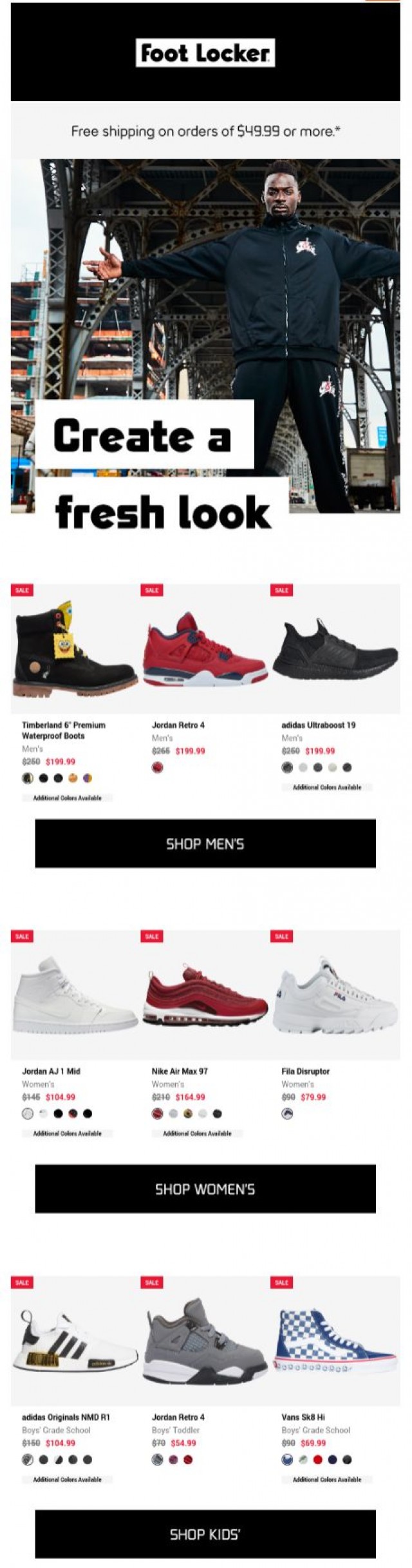 Coupon for: Foot Locker - Find your deal while you can!