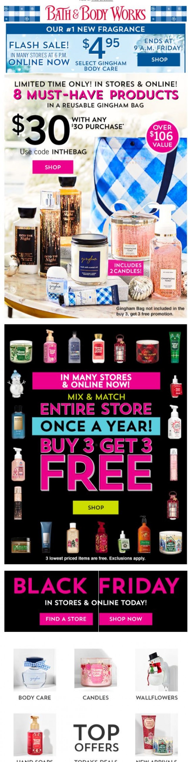 Coupon for: Bath & Body Works - FYI: our BEST YET is going so fast...