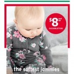 Coupon for: carter's - $8+ JAMMIES! 