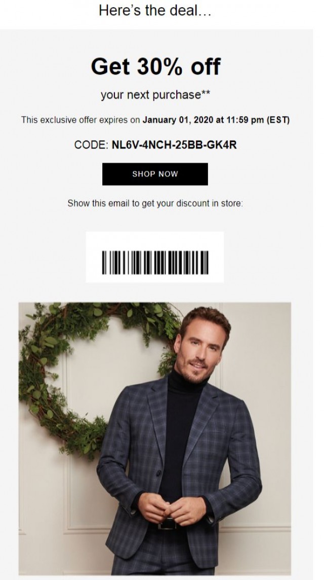 Coupon for: RW&CO - Here’s the deal…