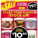 Coupon for: Bath & Body Works - get your $10.50 candles yet? final hours!