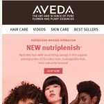 Coupon for: Aveda - Hydrate hair with NEW nutriplenish