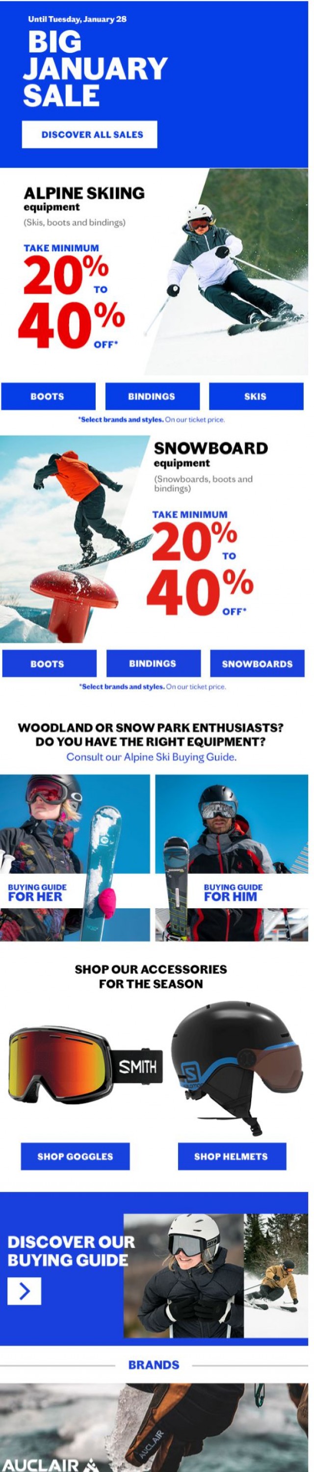 Coupon for: Sports Experts - Get set for the snow season!