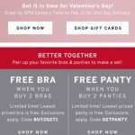 Coupon for: Victoria's Secret - Hey, Valentine! 40% off Lingerie