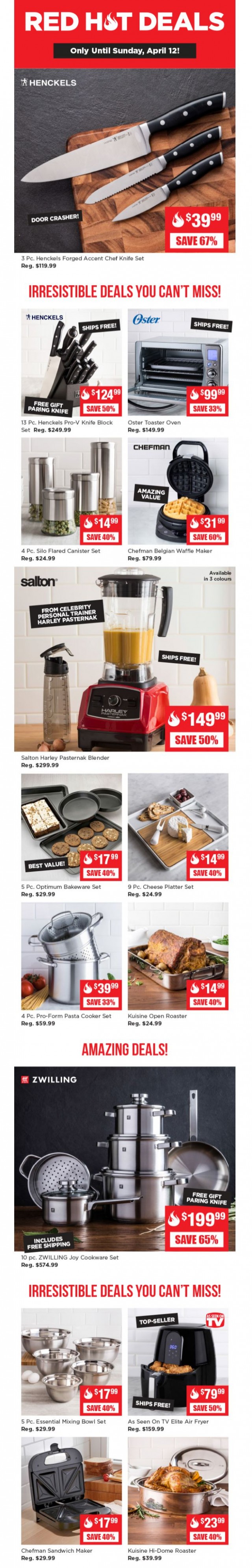 Coupon for: Kitchen Stuff Plus - Here are your Red Hot Deals