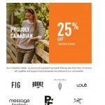 Coupon for: SAIL - Support our Canadian brands + save!