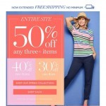 Coupon for: TALBOTS - How to Master Stay-at-Home Style + up to 50% OFF!