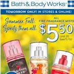 Coupon for: Bath & Body Works - got plans TOMORROW?